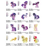 Collection My Little Pony Embroidery Designs 12